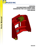 #22 MANITOWOC BOOM POINT FO U-26 LEADS