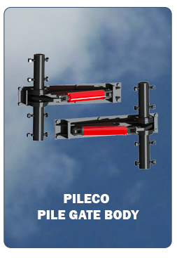 Pile gate body