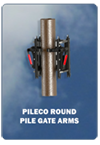 Pile Gate Round Arms